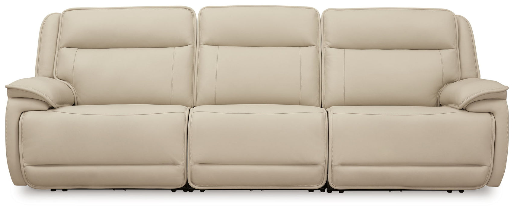 Double Deal - 3-Piece Power Reclining Sofa Sectional - Almond Signature Design by Ashley®