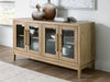 Lasinger - Dining Room Server - Light Brown Signature Design by Ashley®