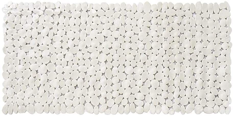 Spa Pebbles Bathtub Mat - White