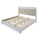 Glam - Bed With LED Headboard Matrix Furniture Group