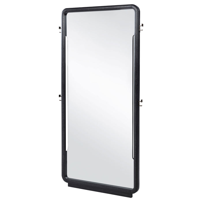 Bangor - Full Length Floor Mirror - Black Furniture Max