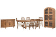 Woodward - Trestle Extendable Dining Table Set Magnussen Furniture