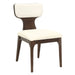 Koen - Side Chair (Set of 2) - Beige / Brown Oak ACME