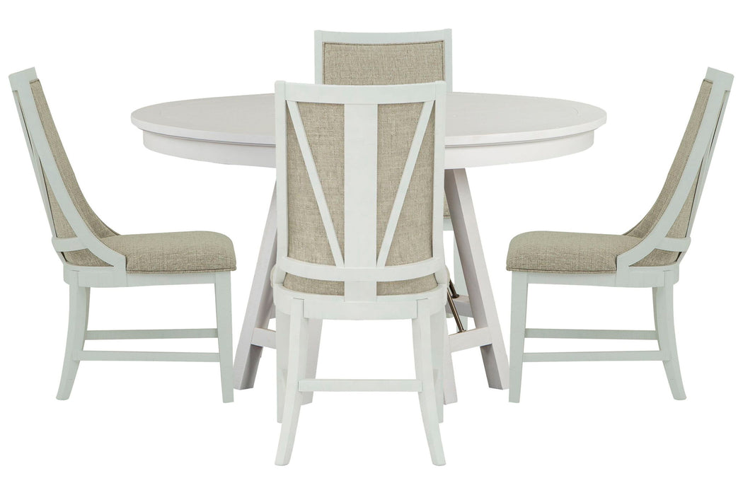 Heron Cove - 52" Round Dining Table Set Magnussen Furniture