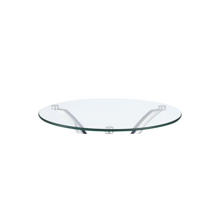 Claudia - Side Table - Chrome Furniture Max