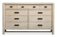 Sunset Cove - Drawer Dresser With Metal Stretchers Magnussen Furniture