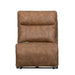 Kyra - Armless Recliner With Power Headrest, Footrest, Massage, Heat - Saddle New Classic