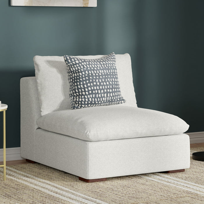 Jasmine - Center Sofa Module - Gray Simpli-Home