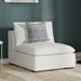 Jasmine - Center Sofa Module - Gray Simpli-Home