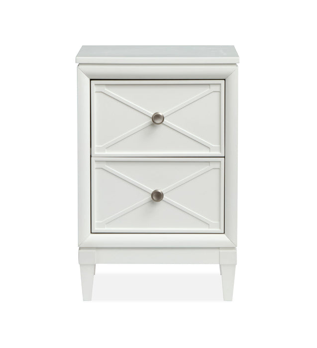 Springhouse - Drawer Nightstand - Whisper White Magnussen Furniture