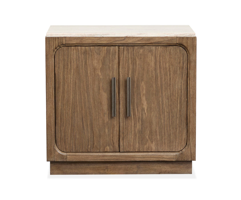Westbourne - Door Nightstand - Dark Umber Magnussen Furniture