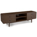 Alexa - TV Stand - Dark Brown / Wood Ashcroft Furniture