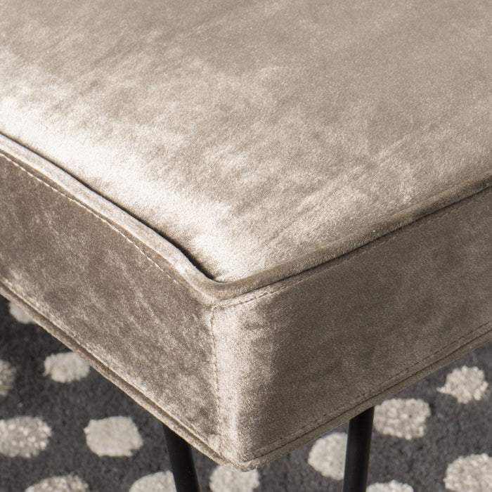 Chair - Armless - Modern - Gray