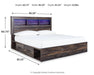Drystan - Panel Bookcase Bed Signature Design by Ashley®