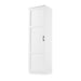 Storage Cabinet With 1 Door And Adjustable Shelf, Rectangle Shape - White Hearth and Haven