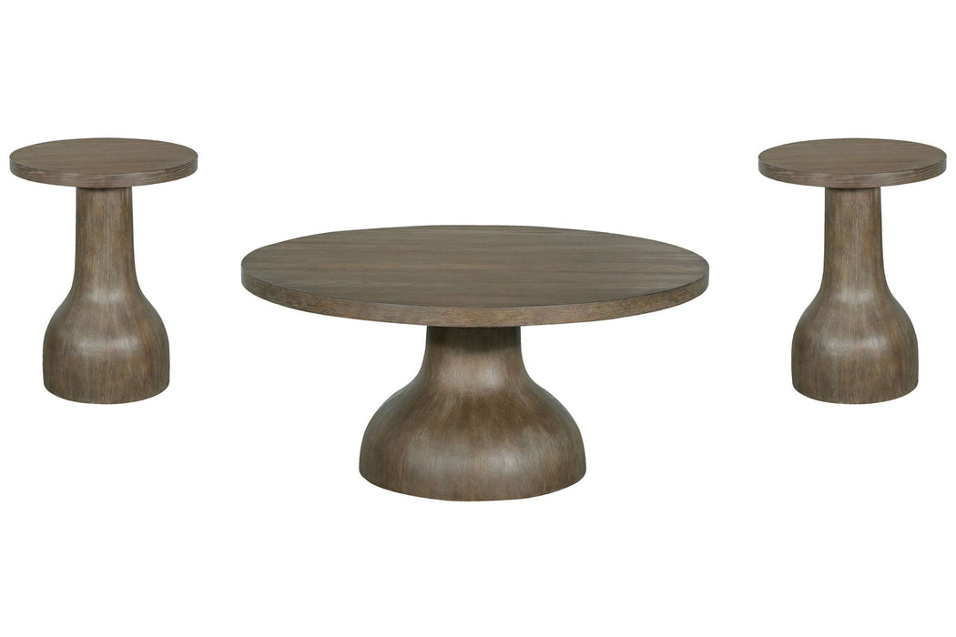 Bosley - Round Cocktail Table Set Magnussen Furniture