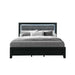 Carlos - 5 Pieces Queen Bedroom Set - Black Global Furniture USA