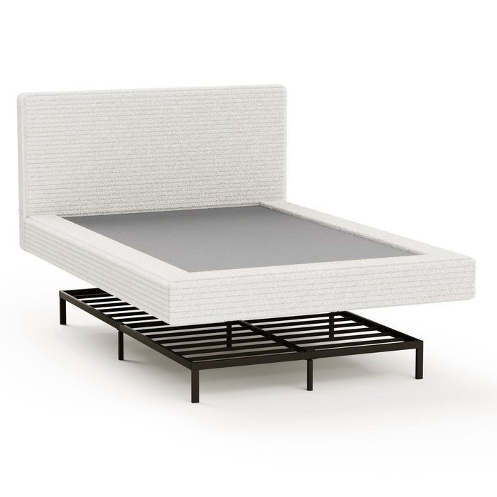 Airframe - Upholstered Bed Frame, Cloud Soft Headboard Home Essentials