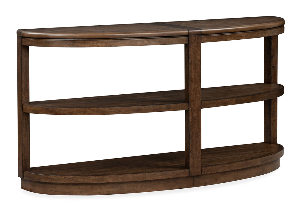 Connolly - Demilune Sofa Table - Brown Magnussen Furniture