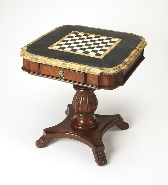 Game Table - Fossil Stone