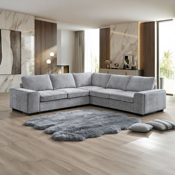 Dayne - LAF Loveseat - Gray New Classic