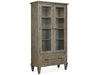 Lancaster - Door Bookcase - Dove Tail Gray Magnussen Furniture