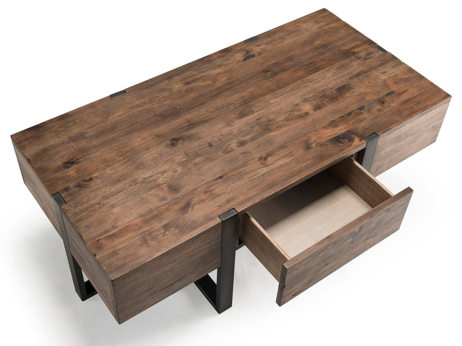 Prescott - Modern Reclaimed Wood Table Magnussen Furniture