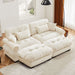 Super Comfort Oversized Modular Sectional Sofa With Movable Ottoman Home Essentials