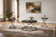 Doran - Occasional Table Set (1 Coffee & 2 End Tables) - Dark Brown / Black New Classic
