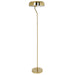 Spectra - Tall Corner Floor Lamp For Living Room - Gold Ashcroft Furniture