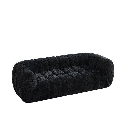 Modern Sofa With Piano Key Backrest Home Essentials