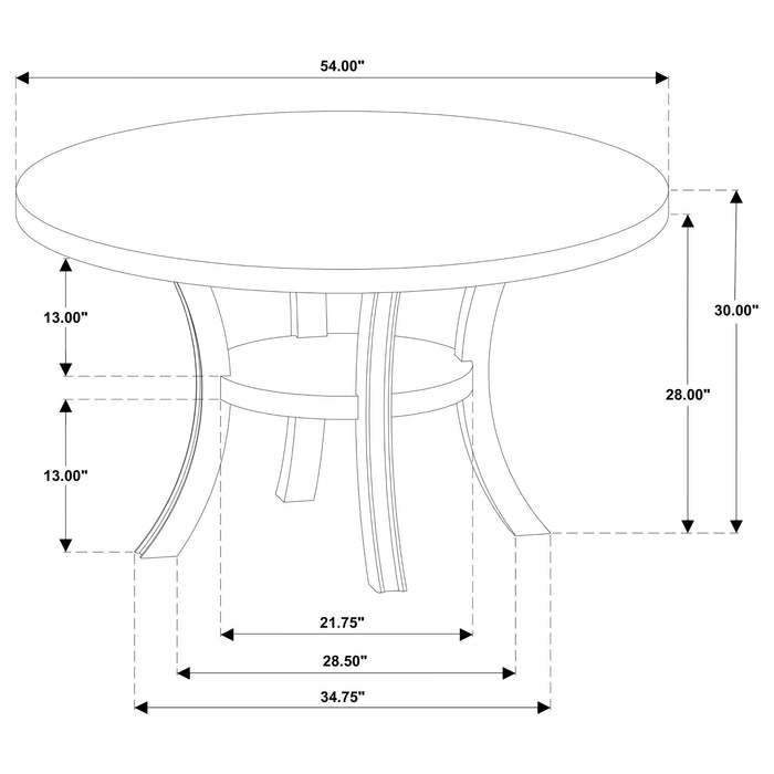 Tyler - Round Dining Table Set Furniture Max