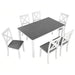 Kitchen Dining Set, Rectangular Dining Table Home Essentials