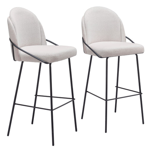 Jambi - Barstool (Set of 2) Zuo Modern