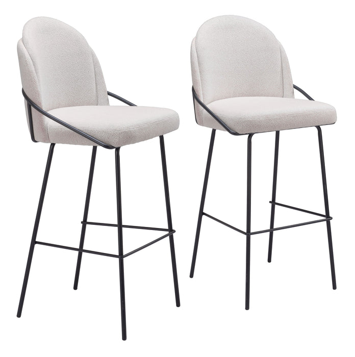 Jambi - Barstool (Set of 2) Zuo Modern