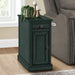 Accent Table With Storage Drawer For Living Room - Blue 8th Street