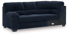 SimpleJoy - LAF Sofa With Corner Wedge - Navy Signature Design by Ashley®