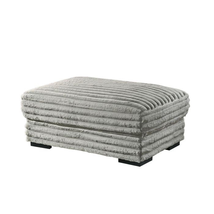 Embrace - 41" Ottoman - Gray