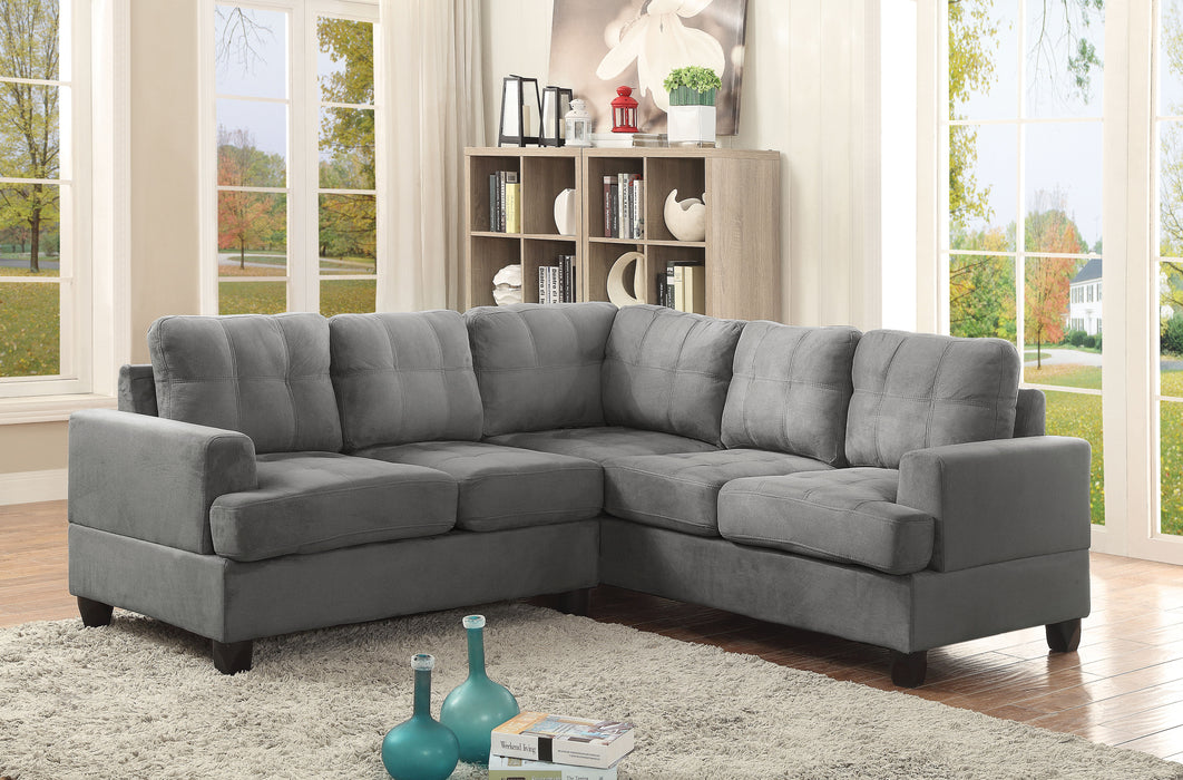 Glory Furniture Sandridge Sectional, Gray