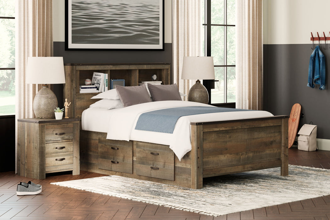 Trinell - Bookcase Bed With Storage Signature Design by Ashley®