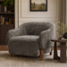 Modern Accent Chair With Recessed Arms And Tight Back Noble House