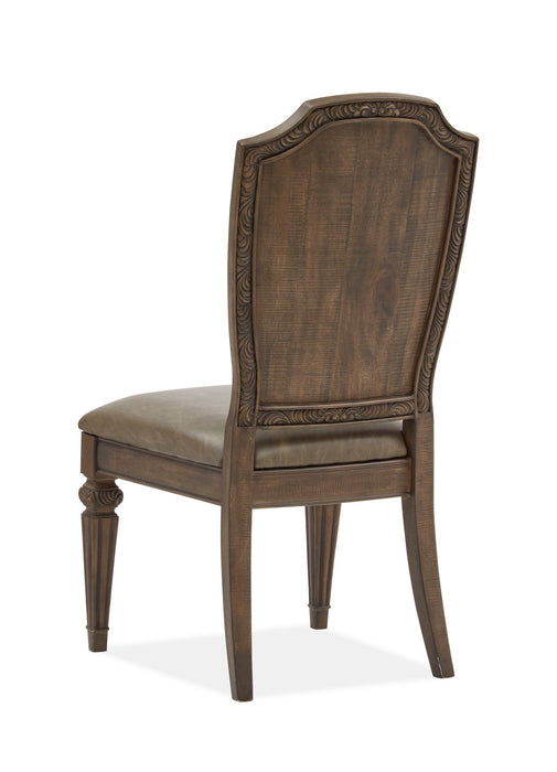 Durango - Wood Dining Side Chair With Upholstered Seat and Back (Set of 2) - Willadeene Brown Magnussen Furniture