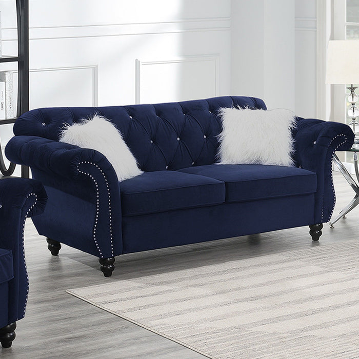 Loveseat With Pillows Living Room Furnitur Home Essentials