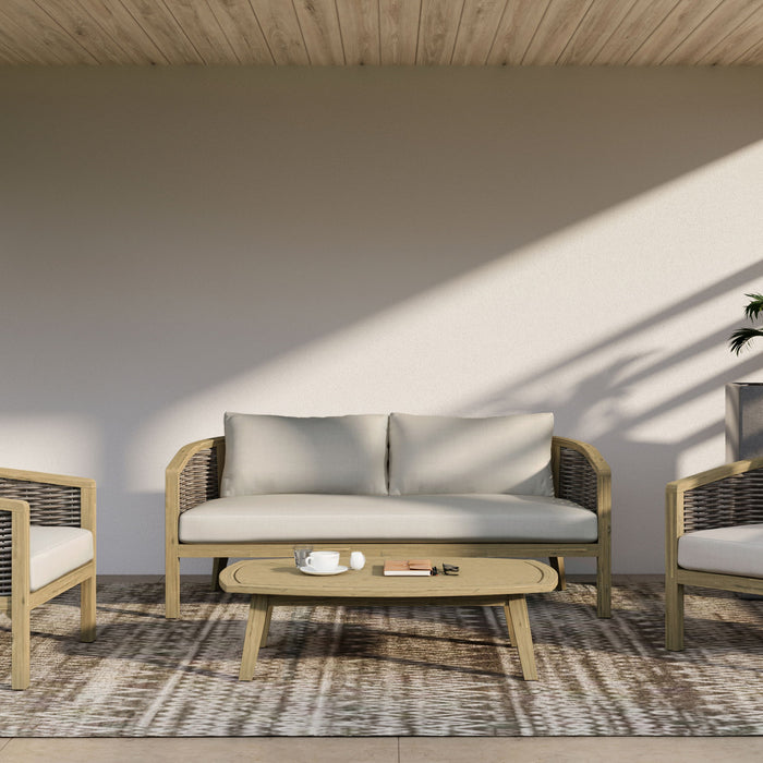 Parkside - Outdoor Sofa - Natural Simpli-Home