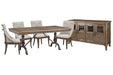 Roxbury Manor - Extendable Rectangular Dining Table Set Magnussen Furniture