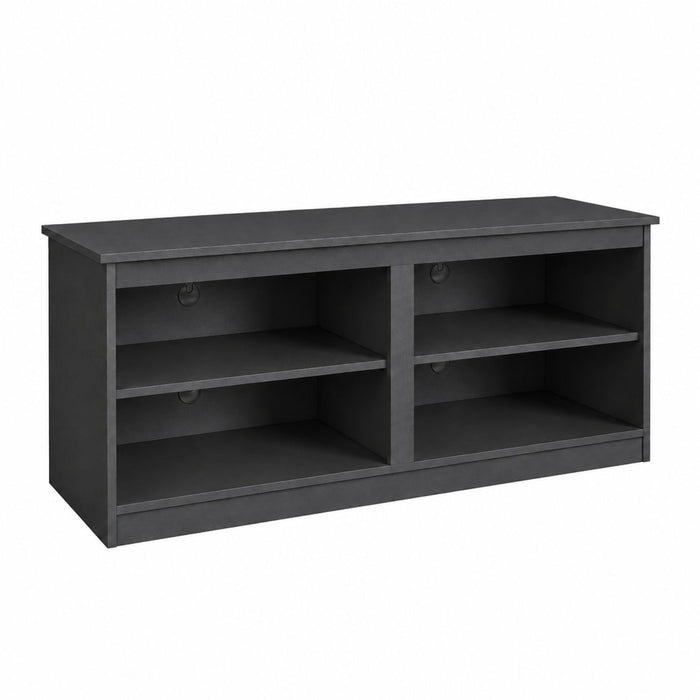 TV Stand For TVs Up To 50" With Open Shelves And Cable Management Home Essentials