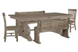 Tinley Park - Extendable Rectangular Dining Table Set Magnussen Furniture