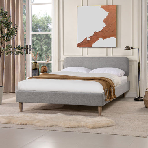 Diego - Low Upholstered Platform Bed Jennifer Taylor Home