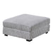 Ottoman - Gray / Mink Home Essentials
