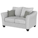 Alcazar - Arm Loveseat 2 Seater - Sand Furniture Max